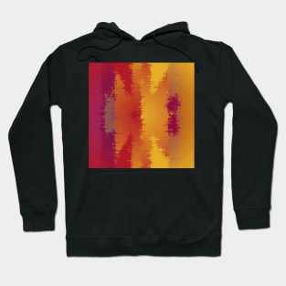 Blurred Abstract Of Chakra Coloured Stripes Hoodie